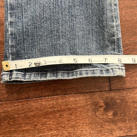 Y2K 7 For All Mankind Star Back Bootcut Jeans RARE style ⭐️ 7FAMK 28 NYM Vintage - Picture 14 of 15